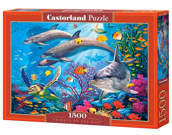 Castorland (C-151486) - "Secrets of The Reef" - 1500 piezas
