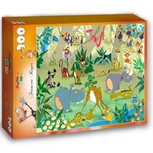 Grafika Kids (00870) - François Ruyer: "Jungle" - 300 piezas