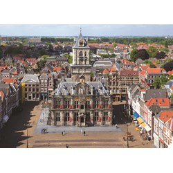 PuzzelMan (425) - "Netherlands, Delft, Town Hall" - 1000 piezas