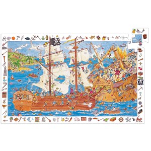 Djeco (07506) - "Pirates" - 100 piezas