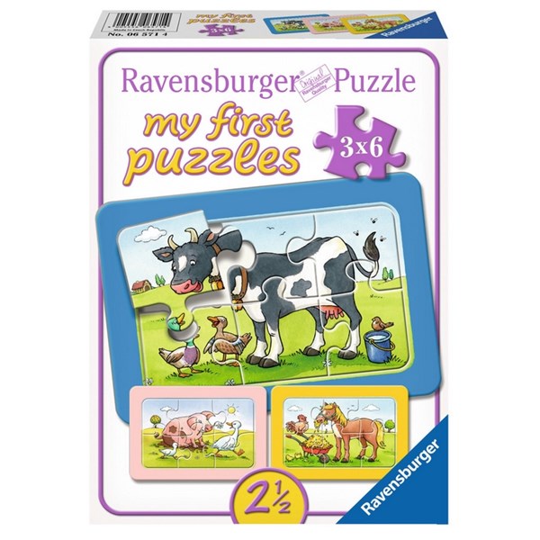 Ravensburger (06571) - "Animals" - 6 piezas