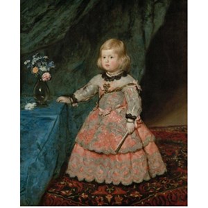 Piatnik (540240) - Diego Velázquez: "Infantin Margarita Teresa" - 1000 piezas