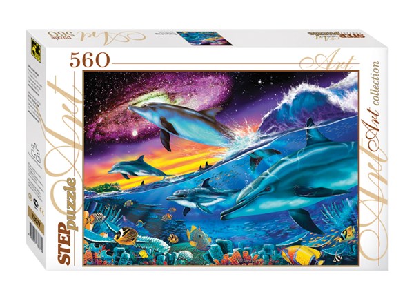 Step Puzzle (78077) - "Underwater World" - 560 piezas