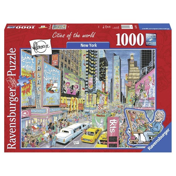 Ravensburger (19732) - "New York" - 1000 piezas