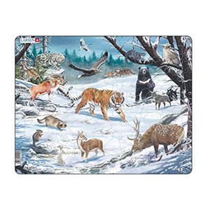Larsen (FH34) - "Siberian and Northeast Asian wildlife" - 66 piezas