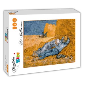 Grafika Kids (00003) - Vincent van Gogh: "La Sieste (d'après Millet), 1890" - 100 piezas