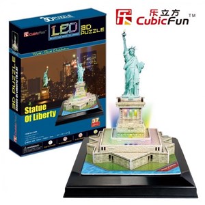Cubic Fun (L505H) - "Statue of Liberty + LED" - 37 piezas