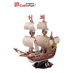 Cubic Fun (T4009H) - "May Flower" - 111 piezas