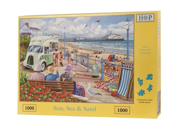 The House of Puzzles (3299) - "Sun, Sea & Sand" - 1000 piezas