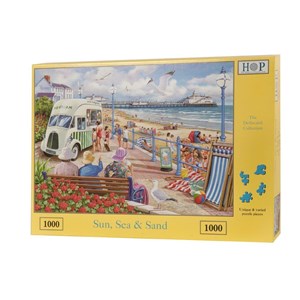 The House of Puzzles (3299) - "Sun, Sea & Sand" - 1000 piezas