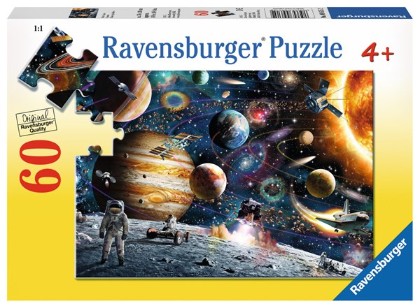 Ravensburger (09615) - Adrian Chesterman: "Outer Space" - 60 piezas