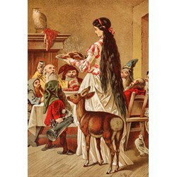 Grafika Kids (00122) - Carl Offterdinger: "Snow White" - 12 piezas