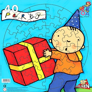 PuzzelMan (435) - "The gift" - 40 piezas