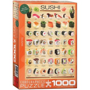 Eurographics (6000-0597) - "Sushi" - 1000 piezas
