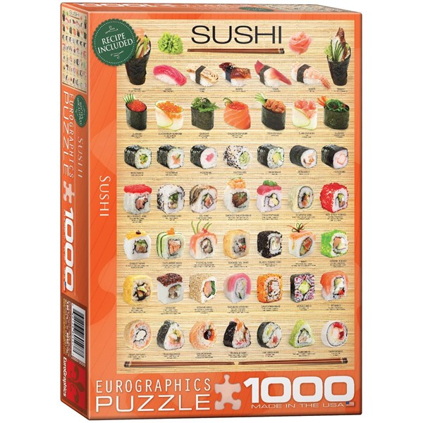 Eurographics (6000-0597) - "Sushi" - 1000 piezas