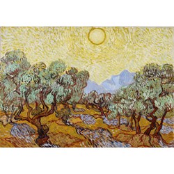 Grafika Kids (00340) - Vincent van Gogh: "Olive Trees, 1889" - 100 piezas