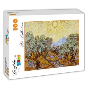 Grafika Kids (00340) - Vincent van Gogh: "Olive Trees, 1889" - 100 piezas