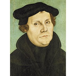 Ravensburger (13954) - "Martin Luther Portrait" - 300 piezas