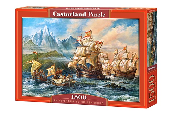 Castorland (C-151349) - "An Adventure to the New World" - 1500 piezas