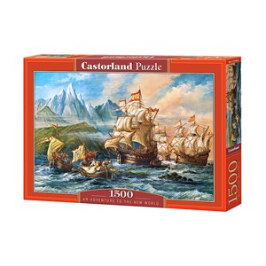 Castorland (C-151349) - "An Adventure to the New World" - 1500 piezas