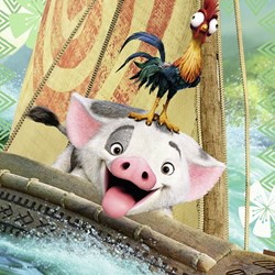 Ravensburger (08004) - "Vaiana" - 49 piezas