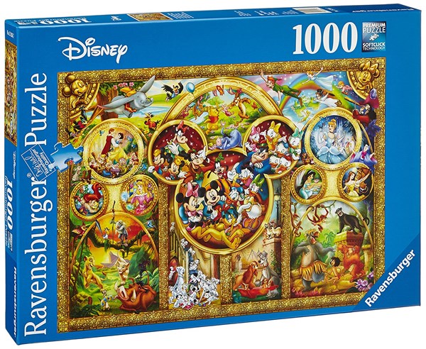 Ravensburger (15266) - "Disney's Magical World" - 1000 piezas