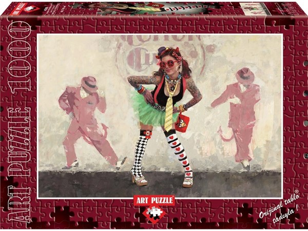 Art Puzzle (4355) - "Devil or Angel?" - 1000 piezas