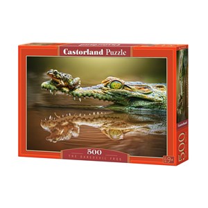 Castorland (B-52318) - "The Daredevil Frog" - 500 piezas