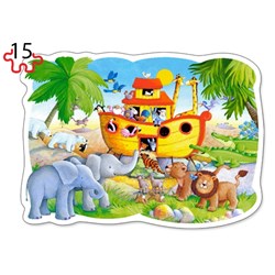 Castorland (B-020089) - "Noah's Ark" - 9 15 piezas