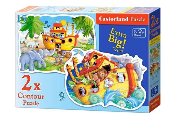 Castorland (B-020089) - "Noah's Ark" - 9 15 piezas
