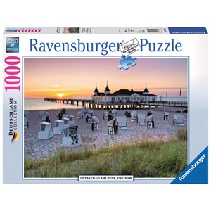 Ravensburger (19112) - "Ostseebad Ahlbeck, Usedom" - 1000 piezas