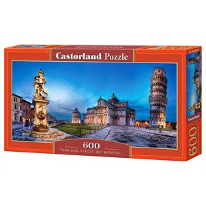 Castorland (B-060276) - "Pisa and Piazza dei Miracoli" - 600 piezas