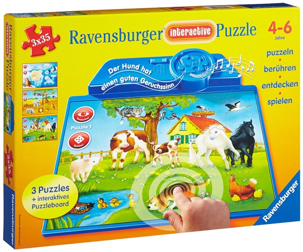 Ravensburger (07501) - "Animals of the World" - 35 piezas