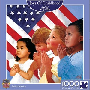 MasterPieces (71246) - "Faith in America" - 1000 piezas