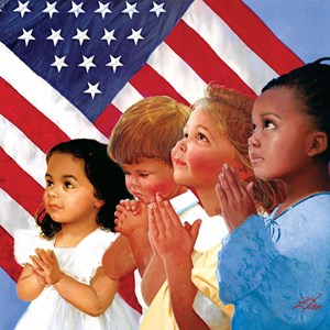 MasterPieces (71246) - "Faith in America" - 1000 piezas