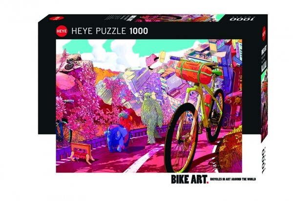 Heye (29677) - "Tour in Pink" - 1000 piezas