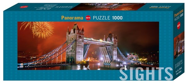 Heye (29806) - Stefanie Steinmayer: "Tower Bridge" - 1000 piezas