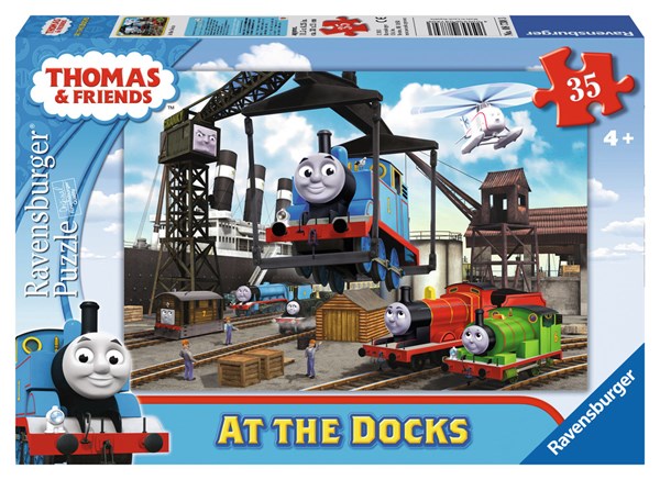 Ravensburger (08730) - "At the Docks" - 35 piezas