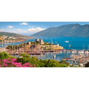 Castorland (C-400157) - "Bodrum Marina, Turkish Riviera" - 4000 piezas