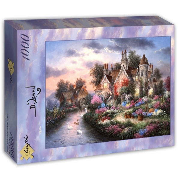 Grafika (T-00508) - Dennis Lewan: "Mill Creek Manor" - 1000 piezas