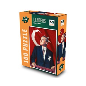 KS Games (11170) - "Bayrak Ve Atatürk" - 100 piezas