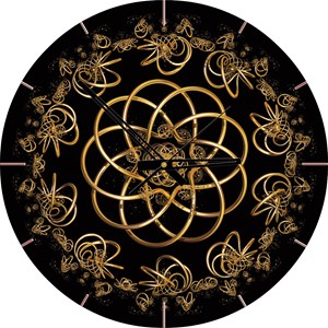 Art Puzzle (4147) - "Dance with Night + Clock" - 570 piezas