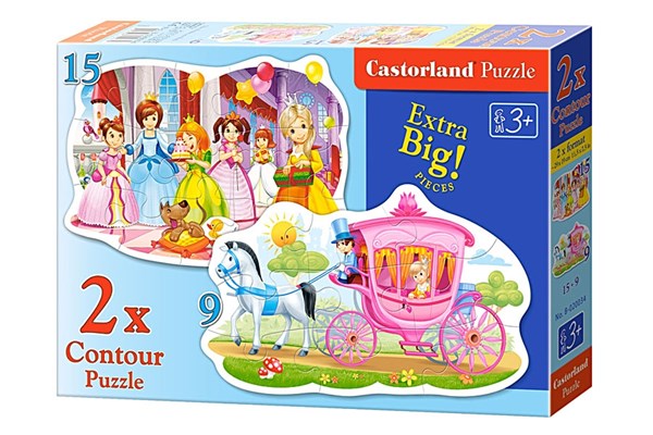 Castorland (B-020034) - "The Princess Ball" - 9 15 piezas