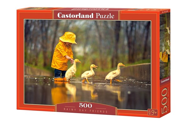 Castorland (B-52264) - "Rainy Day Friends" - 500 piezas