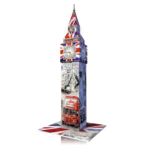Ravensburger (12582) - "Big Ben, Flag Edition" - 216 piezas