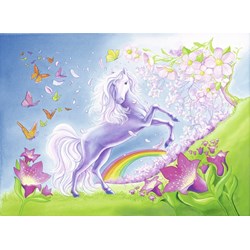 Ravensburger (09193) - "Rainbow Horses" - 24 piezas