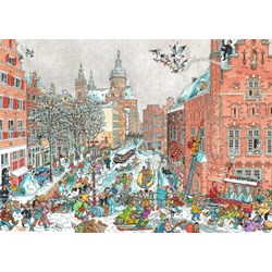 Ravensburger (19789) - "Amsterdam in Winter" - 1000 piezas