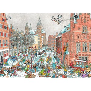 Ravensburger (19789) - "Amsterdam in Winter" - 1000 piezas