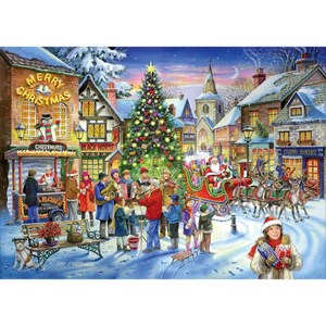 The House of Puzzles (2254) - "Christmas Collectors Edition No.6, Christmas Shopping" - 1000 piezas