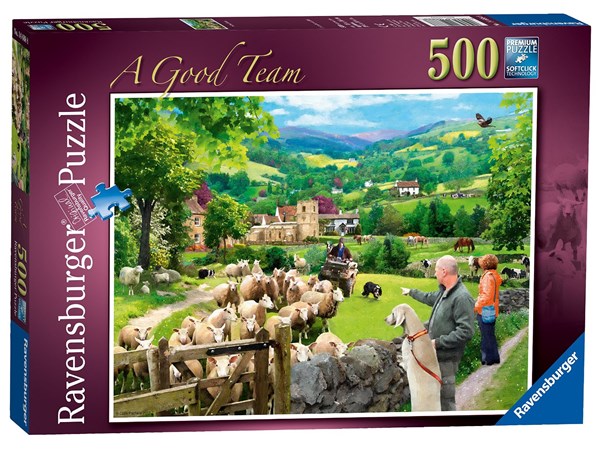 Ravensburger (14688) - "A Good Team" - 500 piezas